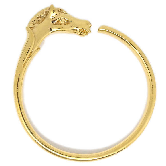 Hermes | Jewelry | Hermes Tete De Cheval Bangle 7967 | Poshmark